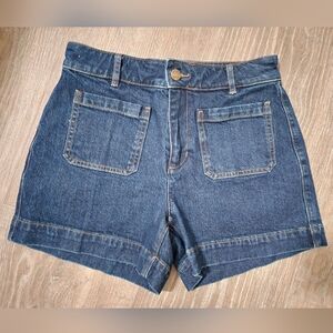 NEW LOFT Dark Blue Jean Shorts SZ 00